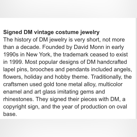 Vintage February Birthstone Teddybear with Balloons Pendant Costume Jewelry - Picture 13 of 13